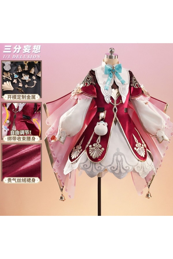 1/3 Delusion Honkai Star Rail Hyacine Cosplay Costume